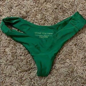 Green Stone Fox Swim Bottom